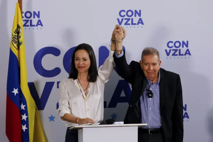 Oposición venezolana pide a México, Brasil y Colombia que revisen las actas que presentaron