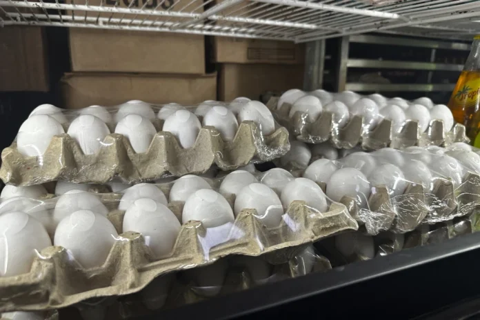 Los precios de los huevos en EEUU alcanzan un récord de 4,95 dólares y seguirán subiendo