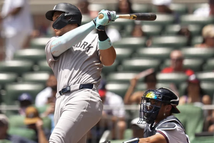 Judge iguala a A-Rod con su jonrón 351 en la victoria 4-2 de Yankees sobre Bravos