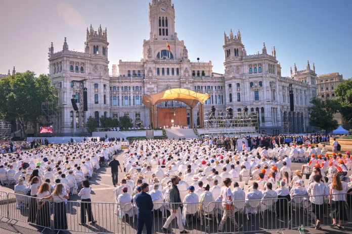 El papa León XIV congrega a 1,2 millones de fieles en una misa en Madrid