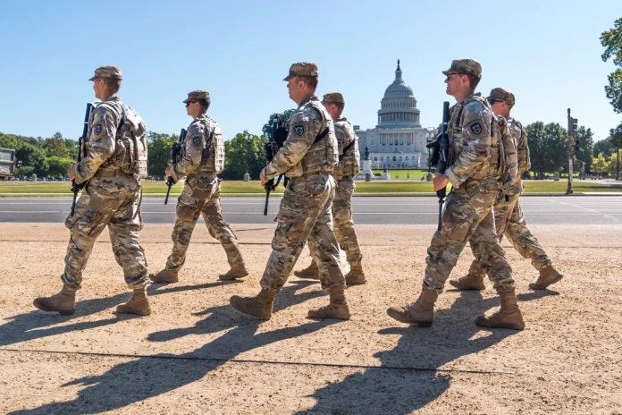 Se cumple 1 año del despliegue de la Guardia Nacional en Washington, ahora extendido hasta 2029